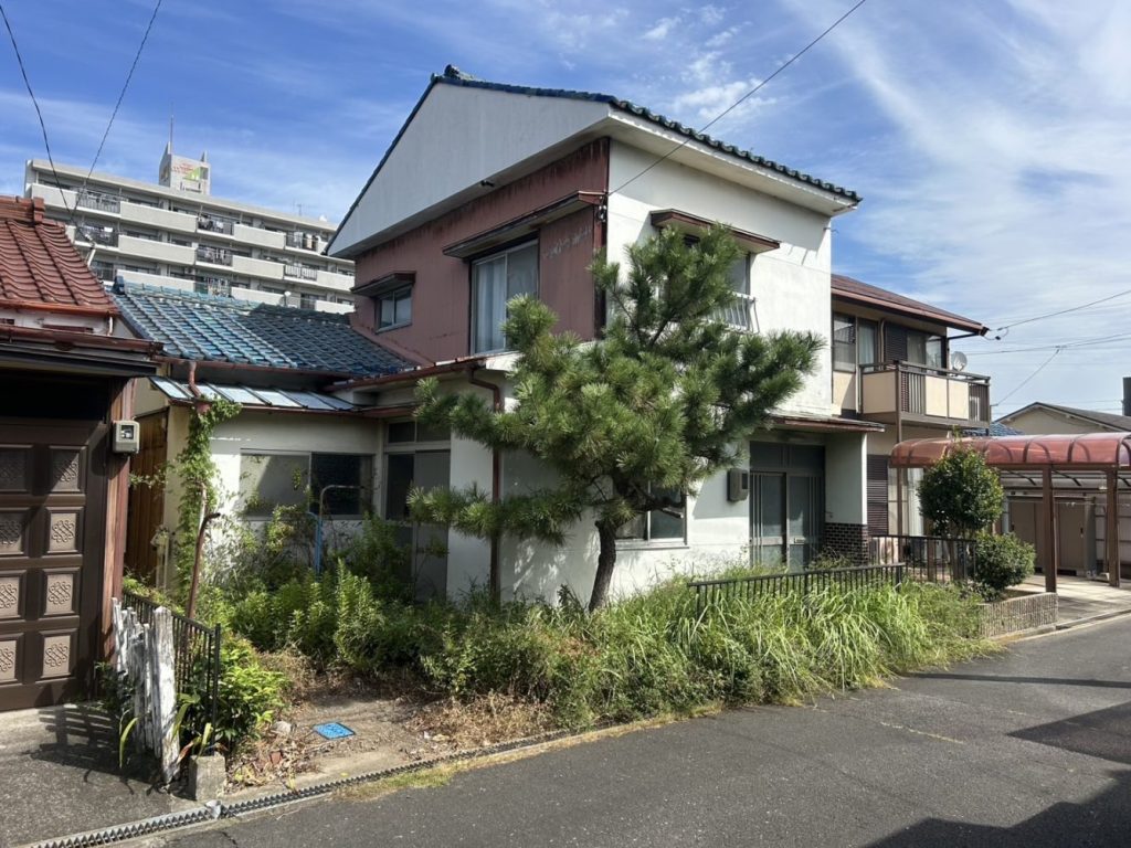 木造瓦葺2階建住宅解体工事・あま市地内