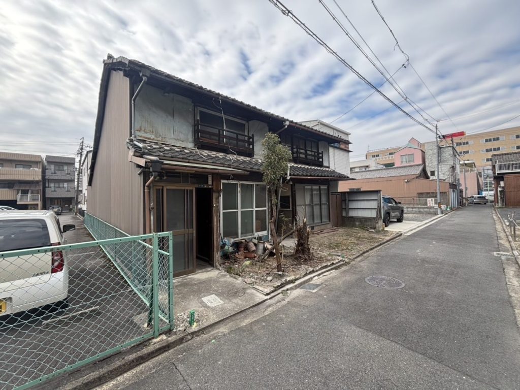 木造瓦葺2階建住宅解体工事・名古屋市地内