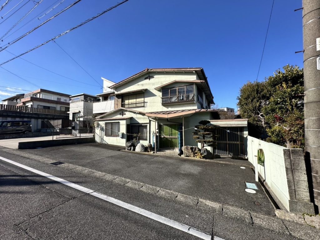 木造鋼板葺2階建住宅解体工事・武豊町地内