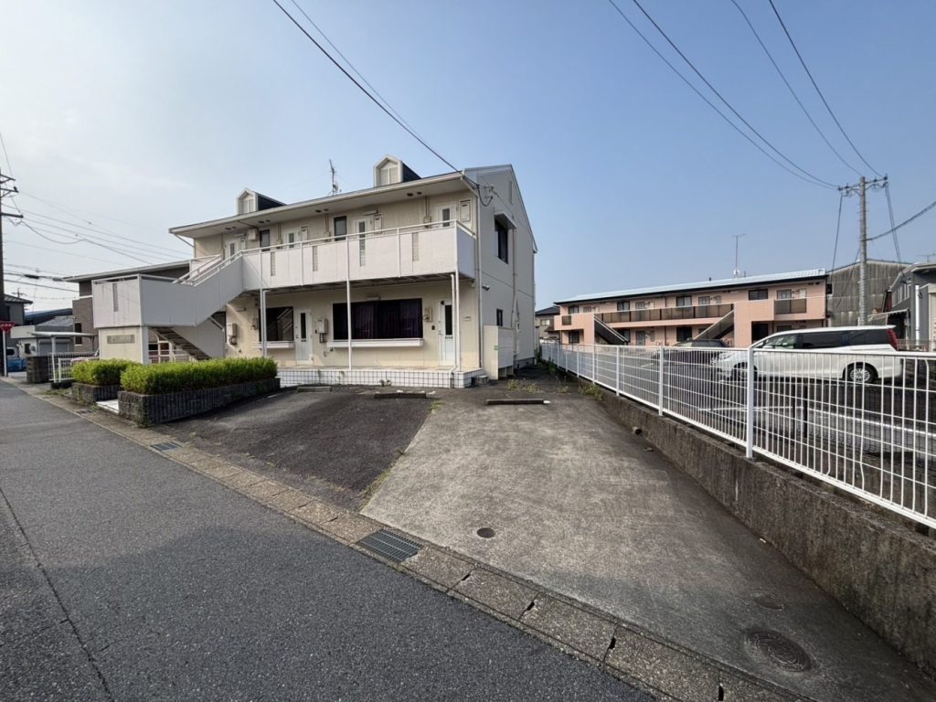 鉄骨造2階建集合住宅解体工事・岡崎市地内