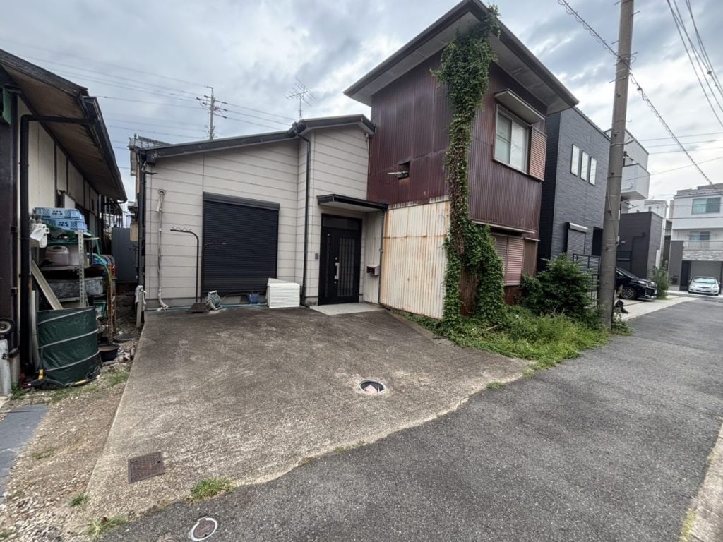 木造瓦葺2階建住宅解体工事・名古屋市地内