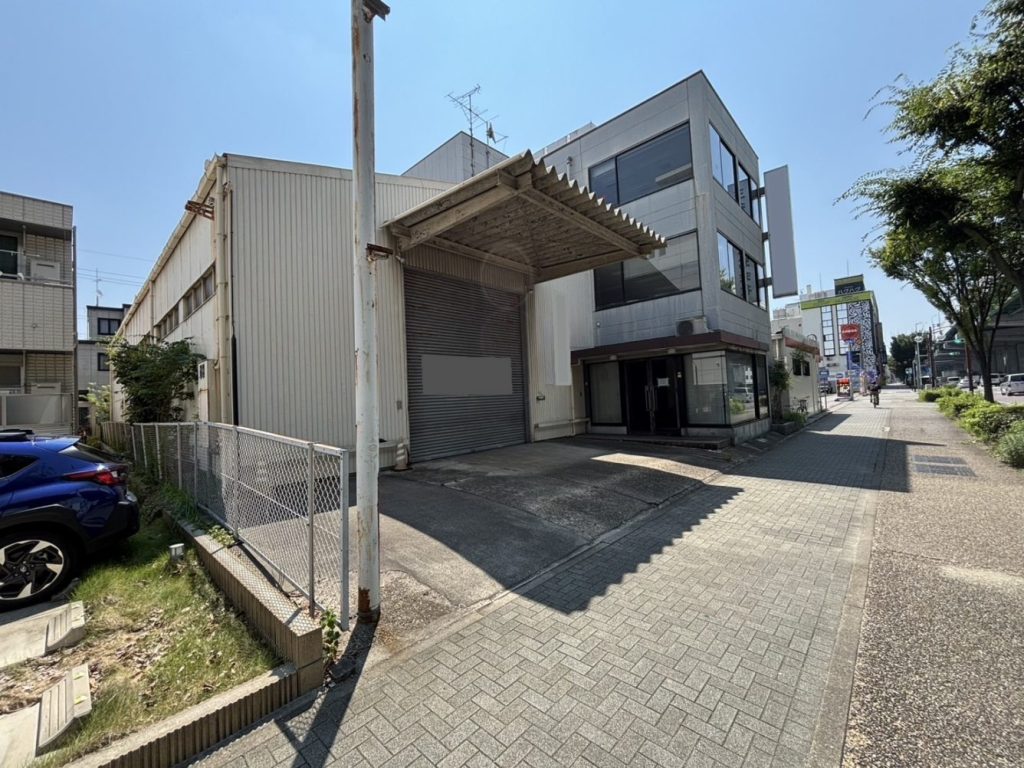 鉄骨造3階建事務所解体工事・名古屋市地内