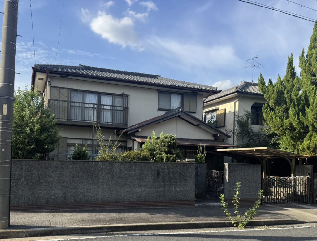 木造瓦葺2階建住宅解体工事・名古屋市地内